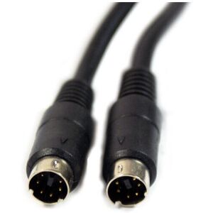 Loops 1.5m 6 Pin Mini Din To Plug Male Audio Video Cable Lead Ps2 Mouse Keyboard Loops 1.5m 6 Pin Mini Din To Plug Male Audio Video Cable Lead Ps2 Mouse Keyboard