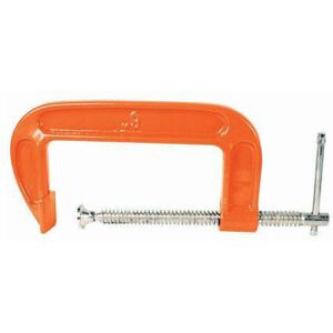 Loops 100mm Steel Frame G Clamp Copper Plated Thread Reinforced Shoulders Loops 100mm Steel Frame G Clamp Copper Plated Thread Reinforced Shoulders