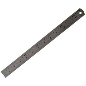 Loops 300mm Precision Stainless Steel Rule Metric Imperial 0.5mm & 1/64 Inch Gradua Loops 300mm Precision Stainless Steel Rule Metric Imperial 0.5mm & 1/64 Inch Gradua