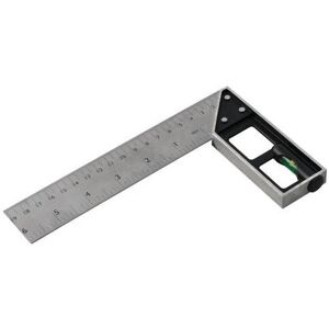 Loops 150mm Tri Try & Mitre Square With Spirit Level Imperial & Metric Loops 150mm Tri Try & Mitre Square With Spirit Level Imperial & Metric
