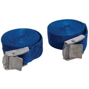 Loops 2 Pack 2.5m x 25mm Tough Buckled Straps Set Cam Buckle Tie Down Roof Rack Loops 2 Pack 2.5m x 25mm Tough Buckled Straps Set Cam Buckle Tie Down Roof Rack