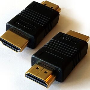 Loops HDMI Male to Male Coupler Adapter Converter High Speed 4K Type A Plug Loops HDMI Male to Male Coupler Adapter Converter High Speed 4K Type A Plug