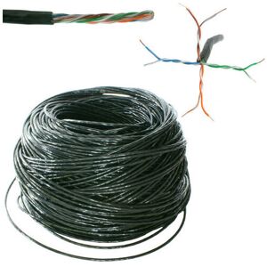 Loops 305m Outdoor External CAT5 Ethernet Network Cable Reel Drum LAN UTP RJ45 CCA Loops 305m Outdoor External CAT5 Ethernet Network Cable Reel Drum LAN UTP RJ45 CCA