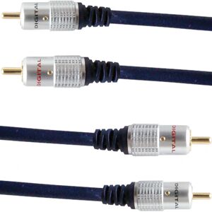 Loops PRO 20m Twin Dual 2 RCA Male to Plug Interconnect Cable Lead Audio PHONO Amp Loops PRO 20m Twin Dual 2 RCA Male to Plug Interconnect Cable Lead Audio PHONO Amp