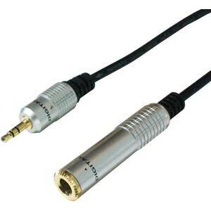 Loops 0.3m 3.5mm Plug to 6.35mm Socket Headphone Extension Cable Lead MP3 1/4" AUX Jac Loops 0.3m 3.5mm Plug to 6.35mm Socket Headphone Extension Cable Lead MP3 1/4" AUX Jac