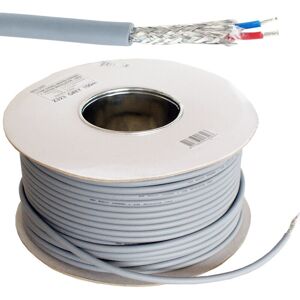 Loops 50m 5mm 2 Core Audio Cable Reel PRO Balanced Stereo Microphone Shielded Lead Loops 50m 5mm 2 Core Audio Cable Reel PRO Balanced Stereo Microphone Shielded Lead