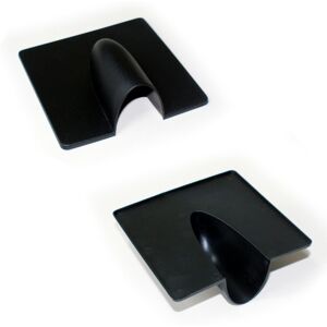 Loops Qty 10 Black Brick Buster Plate Cable Wall Entry Tidy Cover Satellite Coaxial Loops Qty 10 Black Brick Buster Plate Cable Wall Entry Tidy Cover Satellite Coaxial