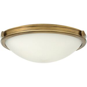 Loops 3 Bulb Flush Light Light Low Ceiling Heritage Brass LED E27 60W Bulb Loops 3 Bulb Flush Light Light Low Ceiling Heritage Brass LED E27 60W Bulb