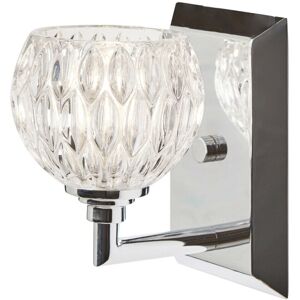 Loops IP44 Wall Light Sconce Polished Chrome LED G9 3.5W Bulb Loops IP44 Wall Light Sconce Polished Chrome LED G9 3.5W Bulb