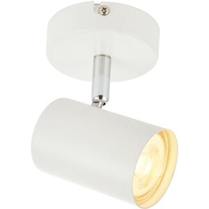 Loops LED Adjustable Ceiling Spotlight Matt White Single GU10 Dimmable Downlight Loops LED Adjustable Ceiling Spotlight Matt White Single GU10 Dimmable Downlight