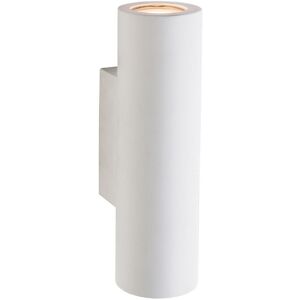 Loops Up & Down LED Wall Light Primed White (Ready for Paint) Modern Lamp Fitting Kit Loops Up & Down LED Wall Light Primed White (Ready for Paint) Modern Lamp Fitting Kit