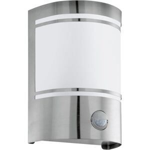 Loops IP44 Outdoor Wall Light & PIR Motion Sensor Stainless Steel 1 x 40W E27 Bulb Loops IP44 Outdoor Wall Light & PIR Motion Sensor Stainless Steel 1 x 40W E27 Bulb