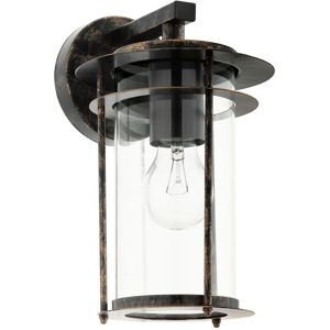 Loops IP44 Outdoor Wall Light Antique Copper & Glass Shade Lamp 1 x 60W E27 Bulb Loops IP44 Outdoor Wall Light Antique Copper & Glass Shade Lamp 1 x 60W E27 Bulb