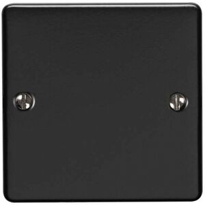 Loops Single MATT BLACK Blanking Chassis Plate Round Edged Wall Box Hole Cover Cap Loops Single MATT BLACK Blanking Chassis Plate Round Edged Wall Box Hole Cover Cap