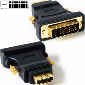 Loops DVI D Male to HDMI Female Socket Adapter Video Monitor Converter Laptop/PC Link Loops DVI D Male to HDMI Female Socket Adapter Video Monitor Converter Laptop/PC Link