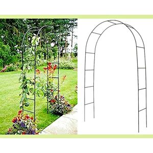 DENNY INT LTD 2M Outdoor Garden Metal Tubular Arch Frame Trellis Arched Climbing Plant Archway DENNY INT LTD 2M Outdoor Garden Metal Tubular Arch Frame Trellis Arched Climbing Plant Archway