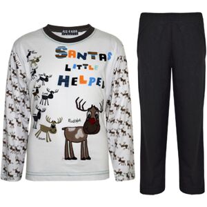 a2zkids (5-6 Years, Black) Girls Boys Christmas Pyjamas Reindeer Rudolph PJ's a2zkids (5-6 Years, Black) Girls Boys Christmas Pyjamas Reindeer Rudolph PJ's