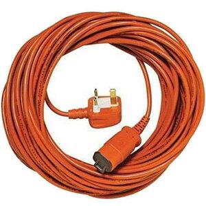 SPARES2GO Cable for Flymo Lawnmower Glide Master 340 380 Hedge Trimmer Metre Lead Plug (15 SPARES2GO Cable for Flymo Lawnmower Glide Master 340 380 Hedge Trimmer Metre Lead Plug (15
