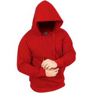 A2Z (M, Red) Mens Fleece Hoodie Pullover Hooded Sweatshirt S-XL A2Z (M, Red) Mens Fleece Hoodie Pullover Hooded Sweatshirt S-XL