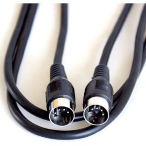 Loops 1.5m 5 Pin Pole Male DIN to DIN Plug Cable PC Keyboard MIDI Video IBM Signal Loops 1.5m 5 Pin Pole Male DIN to DIN Plug Cable PC Keyboard MIDI Video IBM Signal