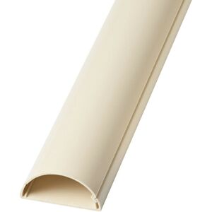 Loops 25cm 16 x 8mm Magnolia Speaker Cable Trunking Conduit Cover AV TV Ethernet Wall Loops 25cm 16 x 8mm Magnolia Speaker Cable Trunking Conduit Cover AV TV Ethernet Wall