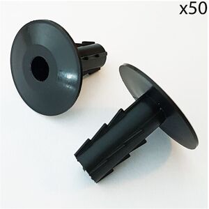Loops 50x 8mm Black Single Cable Bushes Feed Through Wall Cover Coaxial Sat Hole Tidy Loops 50x 8mm Black Single Cable Bushes Feed Through Wall Cover Coaxial Sat Hole Tidy