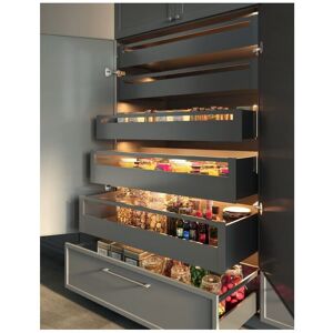 GTV (H167) AXIS PRO INNER drawer system-anthracite-length 500 GTV (H167) AXIS PRO INNER drawer system-anthracite-length 500