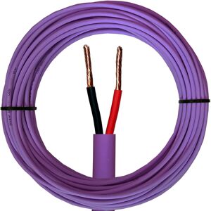 Loops 25m Low Smoke Speaker Cable - 18AWG 0.75mm 6A - CCA LSZH 100V Double Insulated Loops 25m Low Smoke Speaker Cable - 18AWG 0.75mm 6A - CCA LSZH 100V Double Insulated