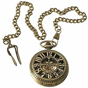 Tru Clothing (Gold) Pocket Mechanical Peaky Blinders Double Hunter Tru Clothing (Gold) Pocket Mechanical Peaky Blinders Double Hunter