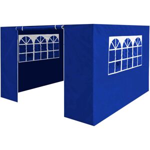 Dellonda Premium Gazebo/Marquee Side Walls/Doors/Windows, Fits 2 x 2m Models - Blue - DG1 Dellonda Premium Gazebo/Marquee Side Walls/Doors/Windows, Fits 2 x 2m Models - Blue - DG1