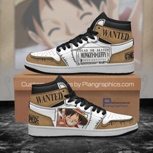 Kingsfeet (10) One Piece Shoes Monkey D Luffy Sneakers Anime Shoes Kingsfeet (10) One Piece Shoes Monkey D Luffy Sneakers Anime Shoes
