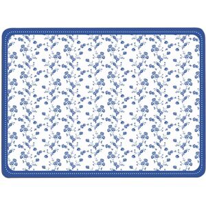 Premier Housewares Blue Rose Placemats - Set of 4 Premier Housewares Blue Rose Placemats - Set of 4