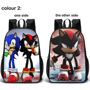 Unbranded Sonic The Hedgehog School Bag - Double-sided Backpack Kids Gift Unbranded Sonic The Hedgehog School Bag - Double-sided Backpack Kids Gift