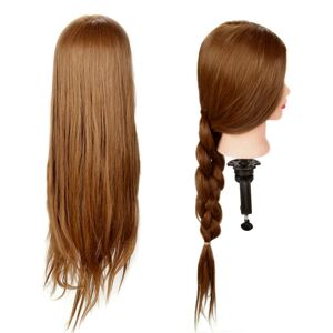 Unbranded 26'' Salon Hairdressing Makeup Training head Hairdressing Doll + Clamp Unbranded 26'' Salon Hairdressing Makeup Training head Hairdressing Doll + Clamp