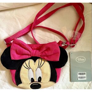 Disney Minnie Mouse Crossbody Bag, Handbag Soft Purse for Kids 3D face Disney Minnie Mouse Crossbody Bag, Handbag Soft Purse for Kids 3D face