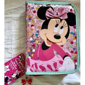 Disney Minnie Mouse Zip Stationary Colour Pencil Marker case Set 30 pc School Disney Minnie Mouse Zip Stationary Colour Pencil Marker case Set 30 pc School