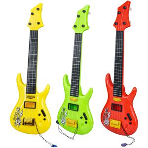 The Magic Toy Shop Childs Kids 19" Acoustic Rock Guitar Toy Musical Instrument w The Magic Toy Shop Childs Kids 19" Acoustic Rock Guitar Toy Musical Instrument w