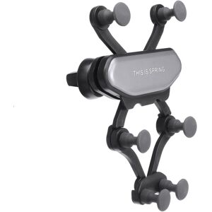 GreenZech (Silver) New Gravity Linkage Air Vent Car Phone Holder 360 Degree Rotation GreenZech (Silver) New Gravity Linkage Air Vent Car Phone Holder 360 Degree Rotation