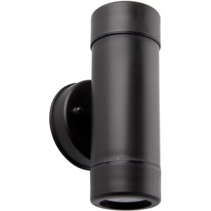 Loops Up & Down Twin Outdoor Downlight - Dimmable 2 x 7W GU10 LED - Black Loops Up & Down Twin Outdoor Downlight - Dimmable 2 x 7W GU10 LED - Black