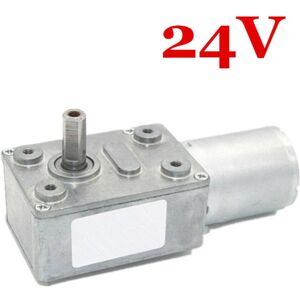 GreenZech (24V) 12V 24V 150RPM Reversible Power Torque Turbo Worm Electric Gear Motor DC M GreenZech (24V) 12V 24V 150RPM Reversible Power Torque Turbo Worm Electric Gear Motor DC M