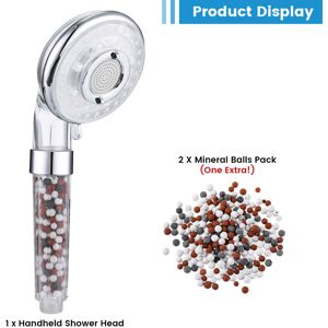 GreenZech (Single shower head) Shower Head Filtration Hand 3 Mode With Limescale Filter An GreenZech (Single shower head) Shower Head Filtration Hand 3 Mode With Limescale Filter An