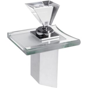 GreenZech (EU Plug) Color LED Changing Waterfall Faucet Bathroom Sink Glass Mixer TapColor GreenZech (EU Plug) Color LED Changing Waterfall Faucet Bathroom Sink Glass Mixer TapColor