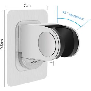 GreenZech (Type C) 5 Type Shower Head Handset Holder Bathroom Wall Mount Bracket ABS Adjus GreenZech (Type C) 5 Type Shower Head Handset Holder Bathroom Wall Mount Bracket ABS Adjus
