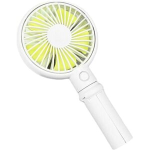 GreenZech (White) Mini USB Rechargeable Handheld Desktop 3 Adjustable Speed Cooling Fan wi GreenZech (White) Mini USB Rechargeable Handheld Desktop 3 Adjustable Speed Cooling Fan wi