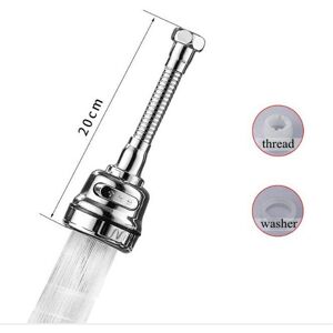 GreenZech (Long Type 20cm) 360 Rotate Tap Bubbler Filter Aerator Water Saving Device Kitch GreenZech (Long Type 20cm) 360 Rotate Tap Bubbler Filter Aerator Water Saving Device Kitch