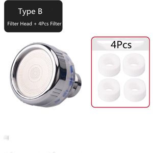 GreenZech (Type B) 360 Rotate Tap Bubbler Filter Aerator Water Saving Device Kitchen Bathr GreenZech (Type B) 360 Rotate Tap Bubbler Filter Aerator Water Saving Device Kitchen Bathr