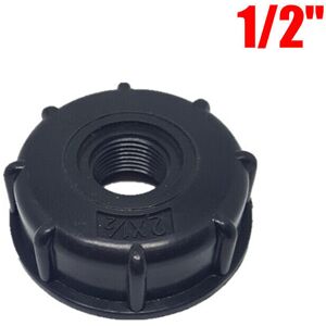 GreenZech (1/2 Inch) 3 Sizes Tank Coarse Threaded Cap 1/2" 3/4" 1" Adapter/Connector GreenZech (1/2 Inch) 3 Sizes Tank Coarse Threaded Cap 1/2" 3/4" 1" Adapter/Connector