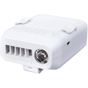 GreenZech (White, #1) USB Neck Fan 3 Speed Hanging Cooling Condition Fan with Flashlight P GreenZech (White, #1) USB Neck Fan 3 Speed Hanging Cooling Condition Fan with Flashlight P