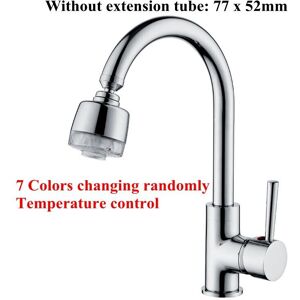 GreenZech Kitchen LED Faucet Light Water Nozzle Filter Spray - Short Colorful Light GreenZech Kitchen LED Faucet Light Water Nozzle Filter Spray - Short Colorful Light