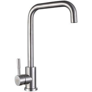 GreenZech Stainless Kitchen Sink Faucet Single Handle Rotation Spout Deck Cold and Hot Wat GreenZech Stainless Kitchen Sink Faucet Single Handle Rotation Spout Deck Cold and Hot Wat